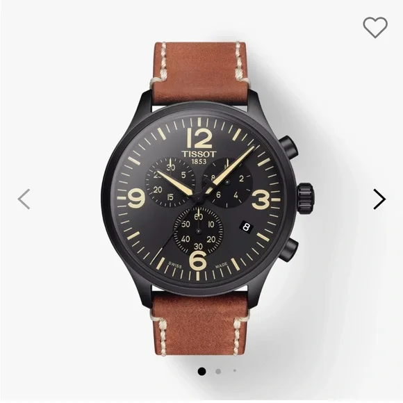 Tissot Black and Brown Chrono XL Men’s Watch